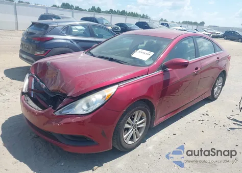 2014 Hyundai Sonata Gls from USA, damaged, VIN 5NPEB4AC5EH831021